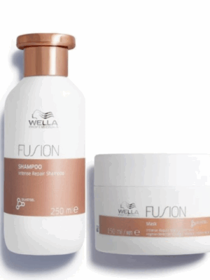 Wella Professionals Fusion – Shampoing Réparateur + Masque